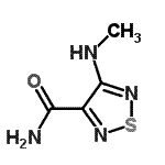 CAS#: 89281-53-8， 4-(Methylamino)-1,2,5-thiadiazole-3-carboxamide