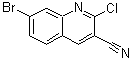 CAS#: 892874-32-7， 7-Bromo-2-chloro-3-quinolinecarbonitrile