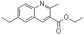 CAS#: 892874-68-9， Ethyl 6-ethyl-2-methyl-3-quinolinecarboxylate