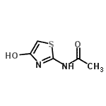 CAS#: 89322-84-9， N-(4-Hydroxy-1,3-thiazol-2-yl)acetamide
