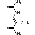 CAS#: 89323-14-8， (2E)-3-(Carbamoylamino)-2-cyanoacrylamide