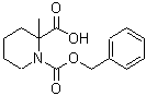 CAS#: 89391-18-4， 1-[(Benzyloxy)carbonyl]-2-methyl-2-piperidinecarboxylic acid