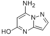 structure of CAS# 89418-10-0, 7-Amino-Pyrazolo[1,5-a]Pyrimidin-5(4H)-One;Pyrazolo[1,5-A]Pyrimidin-5(4H)-One, 7-Amino- (9CI);7-Aminopyrazolo[1,5-A]Pyrimidin-5(4H)-One;7-Aminopyrazolo[1,5-A]Pyrimidin-5-Ol