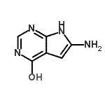 CAS#: 89418-12-2， 6-Amino-1,7-dihydro-4H-pyrrolo[2,3-d]pyrimidin-4-one