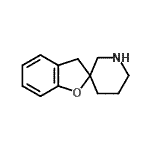 CAS#: 89466-84-2， spiro[3H-benzofuran-2,3'-piperidine]