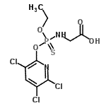 CAS#: 894763-72-5， N-[Ethoxy[(3,5,6-Trichloro-2-Pyridinyl)Oxy]Phosphinothioyl]-Glycine