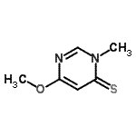 CAS#: 89532-57-0， 6-Methoxy-3-methyl-4(3H)-pyrimidinethione