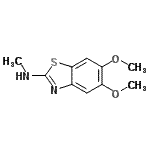 CAS#: 89539-62-8， 5,6-Dimethoxy-N-methyl-1,3-benzothiazol-2-amine