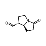 CAS#: 89556-97-8， (1R,7aS)-5-Oxohexahydro-1H-pyrrolizine-1-carbaldehyde