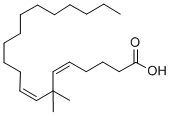 CAS#: 89560-01-0， 7,7-Dimethyl-(5Z,8Z)-eicosadienoic acid