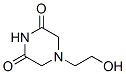 CAS#: 89601-03-6， 4-(2-Hydroxyethyl)-2,6-Piperazinedione