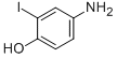 structure of CAS# 89640-51-7, 4-Amino-2-Iodo-Phenol;4-HYDROXY-3-IODOANILINE;3-IODO-4-HYDROXYANILINE