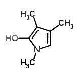 CAS#: 89686-37-3， 1,3,4-Trimethyl-1H-pyrrol-2-ol
