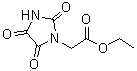 structure of CAS# 89694-35-9, Ethyl (2,4,5-trioxo-1-imidazolidinyl)acetate;ethyl (2,4,5-trioxoimidazolidin-1-yl)acetate;ethyl 2-(2,4,5-trioxo-1,3-diazolidinyl)acetate;Ethyl 2-(2,4,5-trioxo-1-imidazolidinyl)acetate
