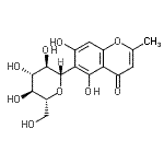 CAS#: 89701-85-9， (1S)-1,5-Anhydro-1-(5,7-dihydroxy-2-methyl-4-oxo-4H-chromen-6-yl)-D-glucitol