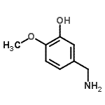 CAS#: 89702-89-6， 5-(Aminomethyl)-2-methoxyphenol