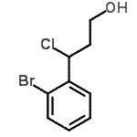 CAS#: 897918-85-3， 3-(2-Bromophenyl)-3-chloro-1-propanol