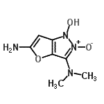 CAS#: 897938-77-1， 5-Amino-3-(dimethylamino)-1H-furo[3,2-c]pyrazol-1-ol 2-oxide
