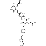 CAS#: 89873-36-9， N-(4,5,7-Tricarboxyheptanoyl)-L-gamma-glutamyl-N<sup>2</sup>-[2-(4-{[5-(aminomethyl)-3-furyl]methoxy}phenyl)ethyl]-L-glutamine