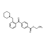 CAS#: 898751-98-9， Ethyl 4-[2-(1-piperidinylmethyl)benzoyl]benzoate