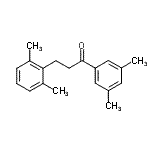 CAS#: 898754-92-2， 3-(2,6-Dimethylphenyl)-1-(3,5-dimethylphenyl)-1-propanone