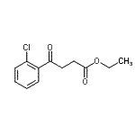 structure of CAS# 898759-01-8, Ethyl 4-(2-chlorophenyl)-4-oxobutanoate;Ethyl 4-(2-chlorophenyl)-4-oxobutyrate
