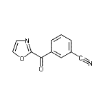 CAS#: 898759-89-2， 3-(1,3-Oxazol-2-ylcarbonyl)benzonitrile