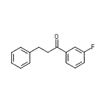 结构式 CAS# 898764-21-1, 1-(3-氟苯基)-3-苯基-1-丙酮