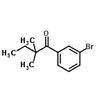 CAS#: 898765-34-9， 1-(3-Bromophenyl)-2,2-dimethyl-1-butanone