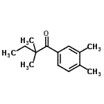 CAS#: 898765-64-5， 1-(3,4-Dimethylphenyl)-2,2-dimethyl-1-butanone