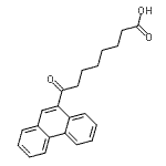 结构式 CAS# 898766-09-1, 8-氧代-8-(9-菲基)辛酸