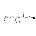 CAS#: 898776-72-2， Ethyl 3-(1,3-dioxolan-2-ylmethyl)benzoate