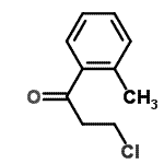结构式 CAS# 898785-08-5, 3-氯-1-(o-甲苯基)丙-1-酮
