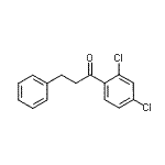 结构式 CAS# 898788-78-8, 1-(2,4-二氯苯基)-3-苯基-1-丙酮