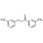 structure of CAS# 898790-33-5, 1,3-Bis(3-methylphenyl)-1-propanone;3'-methyl-3-(3-methylphenyl)propiophenone