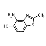 CAS#: 89976-70-5， 4-Amino-2-methyl-1,3-benzothiazol-5-ol