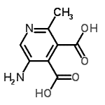 CAS#: 89977-06-0， 5-Amino-2-methyl-3,4-pyridinedicarboxylic acid