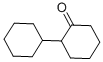 structure of CAS# 90-42-6, 2-Cyclohexylcyclohexanone;2-Cyclohexyl-1-Cyclohexanone;Nsc22249;[1,1'-Bicyclohexyl]-2-One