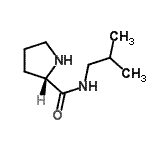 CAS#: 90068-06-7， (2S)-N-isobutylpyrrolidine-2-carboxamide