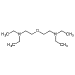 structure of CAS# 9015-73-0, 2,2'-Oxybis(N,N-diethylethanamine);2-(DIETHYLAMINO)ETHYL ETHER;2,2'-oxybis(n,n-diethyl ethanamine);NSC137828