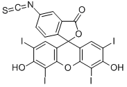 CAS#: 90284-47-2， 3',6'-Dihydroxy-2',4',5',7'-Tetraiodo-5-Isothiocyanato-Spiro[Isobenzofuran-1(3H),9'-[9H]Xanthen]-3-One