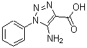 CAS#: 90323-78-7， 5-Amino-1-phenyl-1H-1,2,3-triazole-4-carboxylic acid