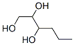 structure of CAS# 90325-47-6, 1,2,3-Hexanetriol