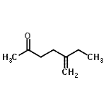 CAS#: 90376-60-6， 5-Methylene-2-heptanone