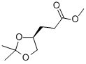 CAS#: 90472-93-8， (4S)-2,2-Dimethyl-1,3-Dioxolane-4-Propanoic Acid Methyl Ester