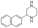 结构式 CAS# 904816-32-6, 2-(2-萘基)-哌嗪