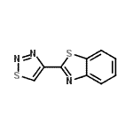CAS#: 90484-13-2， 2-(1,2,3-Thiadiazol-4-yl)-1,3-benzothiazole