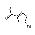 CAS#: 9054-77-7， 3-Hydroxy-3,4-dihydro-2H-pyrrole-5-carboxylic acid