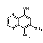 CAS#: 90564-84-4， 8-Amino-7-methyl-5-quinoxalinol