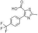 CAS#: 905807-83-2， 2-Methyl-4-[4-(trifluoromethyl)phenyl]-1,3-thiazole-5-carboxylic acid